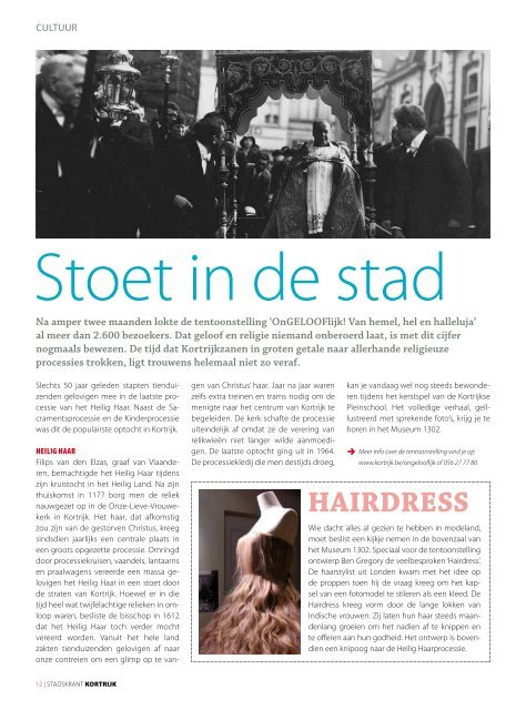 Stadskrant september 2010 - Stad Kortrijk