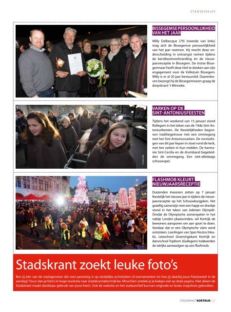 Stadskrant februari 2012 - Stad Kortrijk