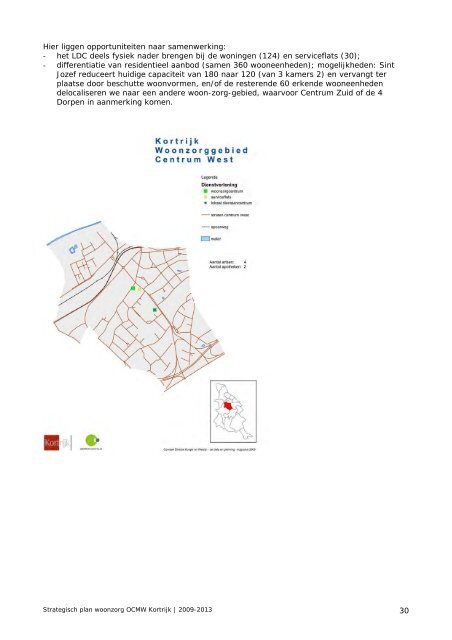 STRATEGISCH PLAN WOONZORG 2009 – 2013 - Stad Kortrijk