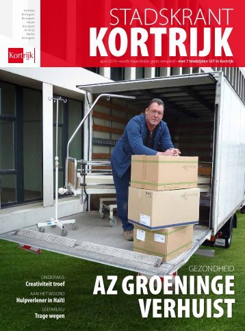 Stadskrant april 2010 - Stad Kortrijk