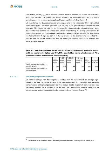 deel 1 planMER - Stad Kortrijk