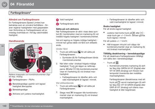 Instruktionsbok - ESD - Volvo