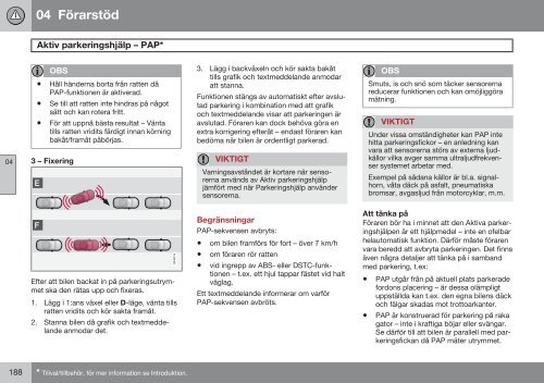 Instruktionsbok - ESD - Volvo