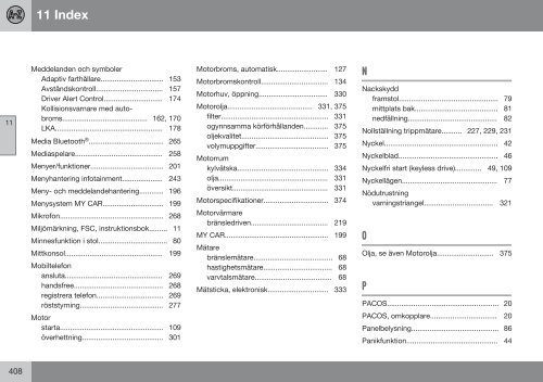 Instruktionsbok - ESD - Volvo