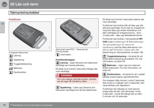 Instruktionsbok - ESD - Volvo