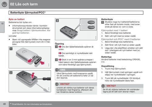 Instruktionsbok - ESD - Volvo