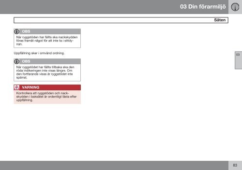 Instruktionsbok - ESD - Volvo