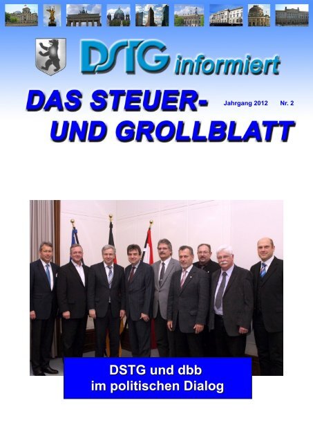 DSTG und dbb im politischen Dialog - Dstg-Berlin