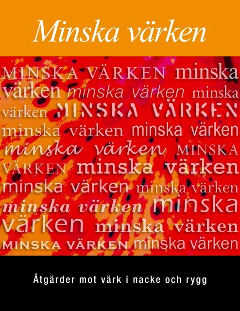 Minska värken - Högskolan i Gävle