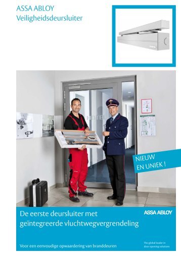 ASSA ABLOY Veiligheidsdeursluiter De eerste deursluiter met ...