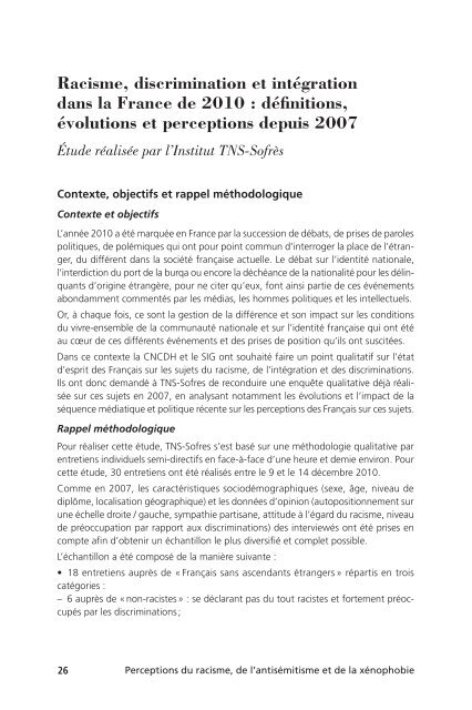 LA LUTTE CONTRE LE RACISME, L'ANTISÉMITISME ... - Le Monde