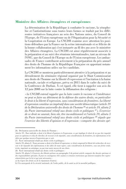 LA LUTTE CONTRE LE RACISME, L'ANTISÉMITISME ... - Le Monde