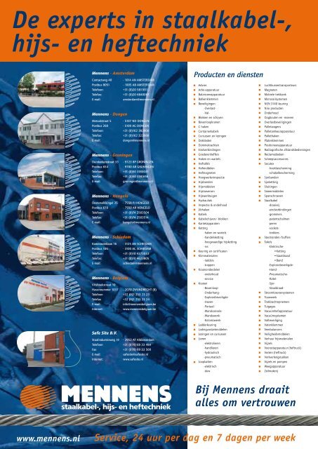 Safe Site info-ochtend - Mennens