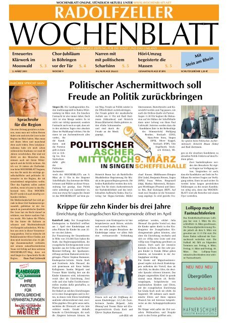Ausgabe 09 / 2011 - Singener Wochenblatt