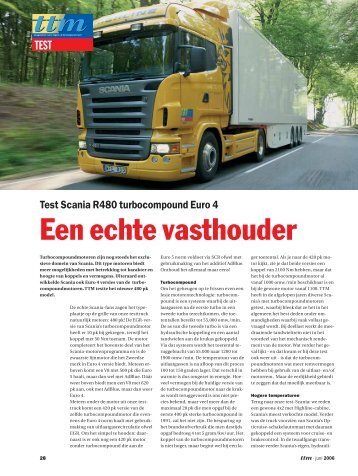 Test-Scania-R480-turbocompound-Euro-4. - TTM.nl