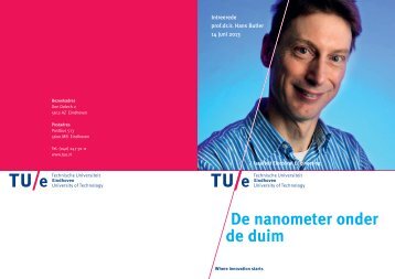 Uitnodiging Butler - Technische Universiteit Eindhoven