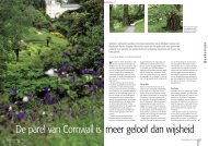 T&L De parel van Cornwall is meer geloof dan ... - Tuin & Landschap