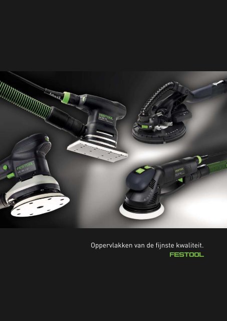 FESTOOL nl Schuren