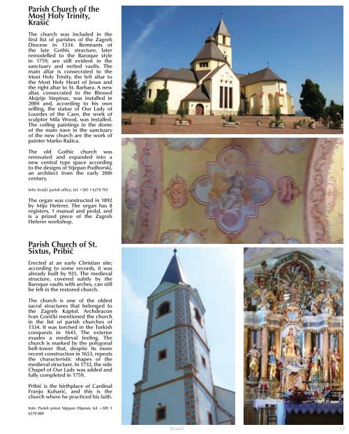 The Cultural Heritage of Zagreb County