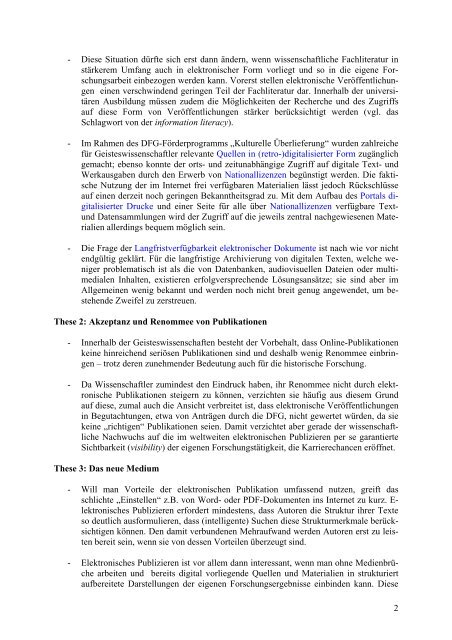 Elektronisches Publizieren im wissenschaftlichen Alltag