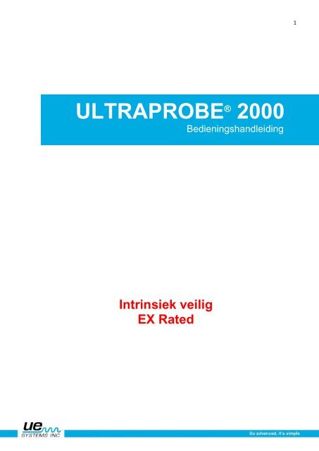 ultraprobe-2000-pdf - UE Systems