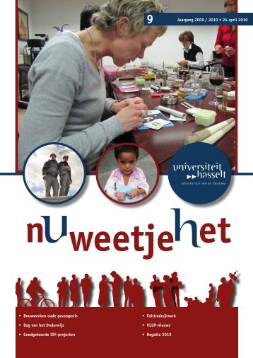 • Bouwwerken oude gevangenis • Dag van het Onderwijs ... - UHasselt