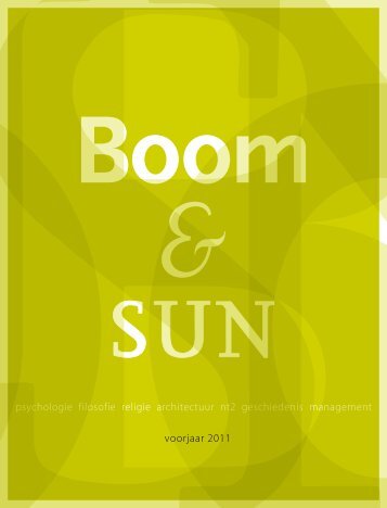 Catalogus Uitgeverij Boom & SUN Voorjaar 2011