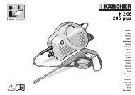 K 2.06 206 plus - Kärcher