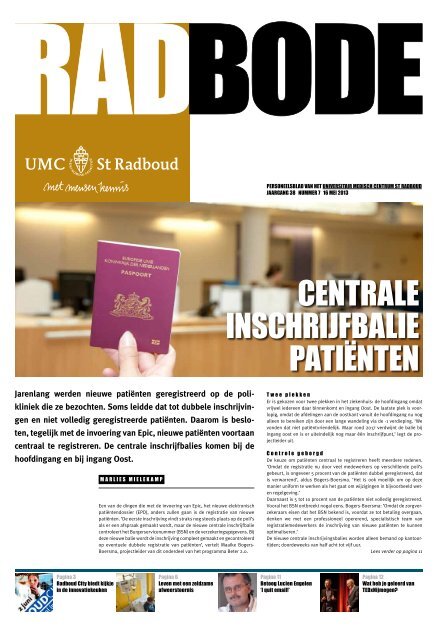 Radbode 07, 16 mei 2013 - UMC St Radboud