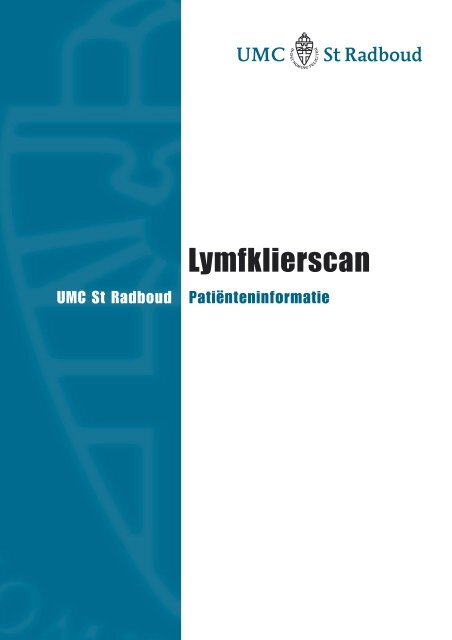 Lymfklierscintigrafie - UMC St Radboud