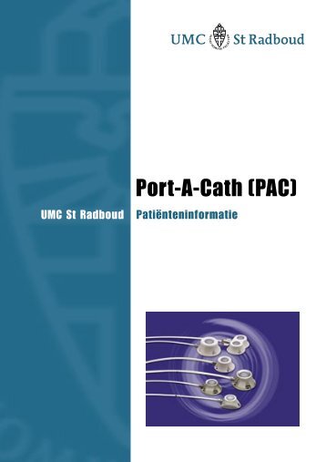 Port-A-Cath (PAC) - UMC St Radboud