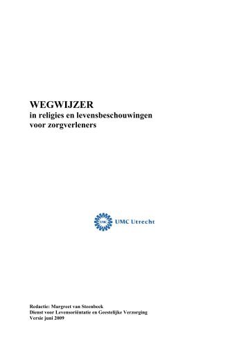 Wegwijzer in religie en levensbeschouwing voor ... - UMC Utrecht