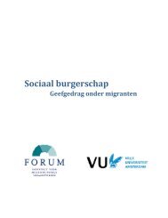 Sociaal burgerschap - Faculteit der Sociale Wetenschappen, Vrije ...