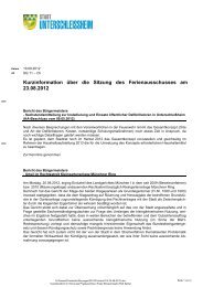 Protokoll - Stadt Unterschleissheim
