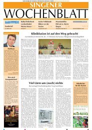02. Apr. 2008 - Singener Wochenblatt