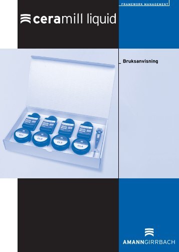 _ Bruksanvisning - AmannGirrbach AG