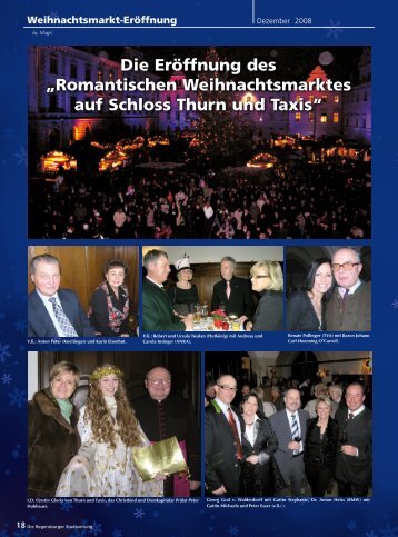 Romantischen Weihnachtsmarktes Auf - Regensburger Stadtzeitung