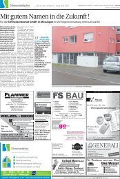 eigentümerin unsere Immobilien - Schwäbisches Tagblatt