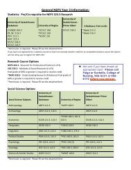 NEPS Saskatoon 3rd Year General Information - University of ...