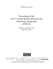 Dynamic Type Checking in Jalapeño - Usenix