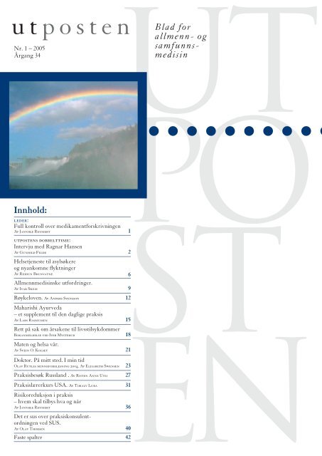 1. utgave av Utposten 2005 (PDF-format)