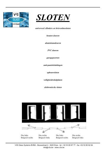 ISEO (pdf 2 MB) - V3S Glass Systems