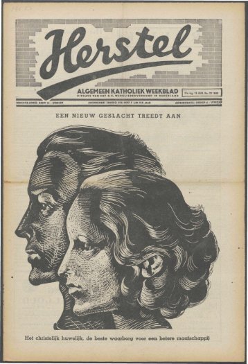 Herstel (1940) nr. 33 - Vakbeweging in de oorlog