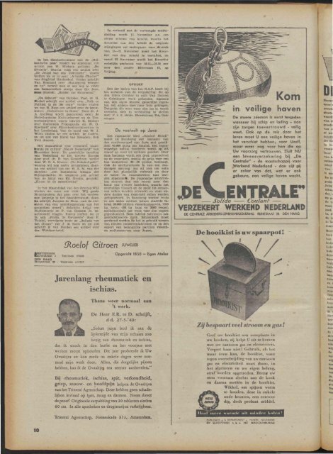 Arbeid (1942) nr. 47 - Vakbeweging in de oorlog