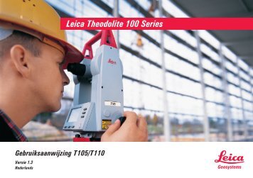 Snel opstarten - Leica Geosystems