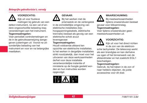 Snel opstarten - Leica Geosystems