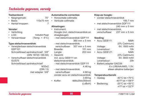 Snel opstarten - Leica Geosystems