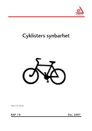 Cyklisters synbarhet - NTF