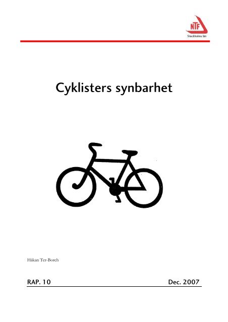 Cyklisters synbarhet - NTF