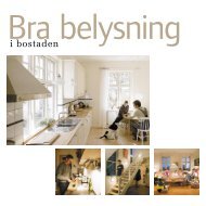 Bra belysning i bostaden - Swerea